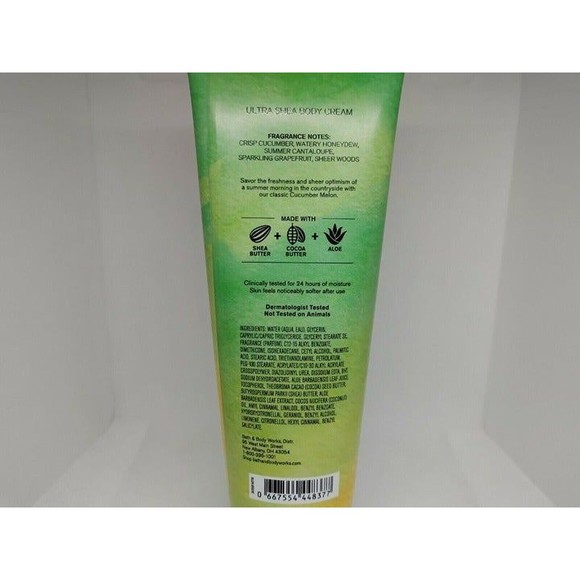 Bath & Body Works CUCUMBER MELON Fine Fragrance Mist & Ultra Slightly Used - Picture 4 of 8